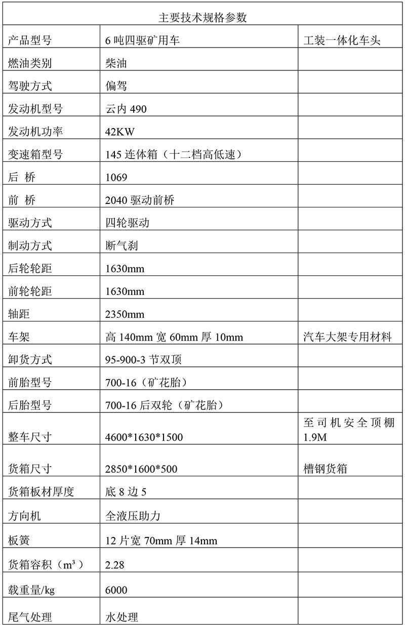 地下礦用自卸車(chē)廠家